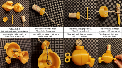 Bob-Bomb Wick Holder V2
